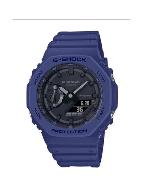 G-SHOCK Men's Resin (Digital + Analog) Sports Casual Watch GA-2100-2ADR