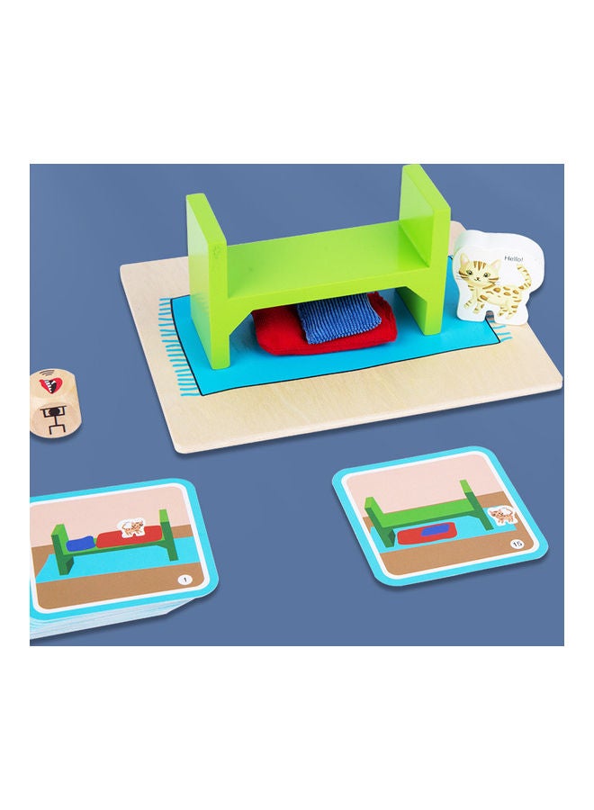 إيهوم Finding Xiaobei Cat  Wooden Toys 14x19.3x7.5cm - Image 2