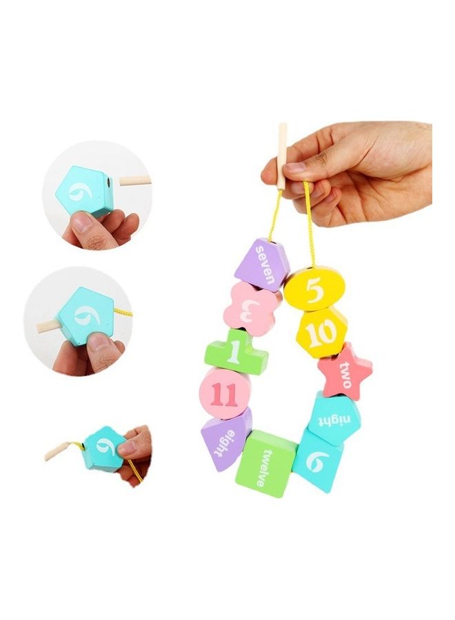 EHOME Twelve-Hole Round Shape Bead Intelligence Box for Children's Toy 16.5 X 13.8 X 23.5cm - Image 3