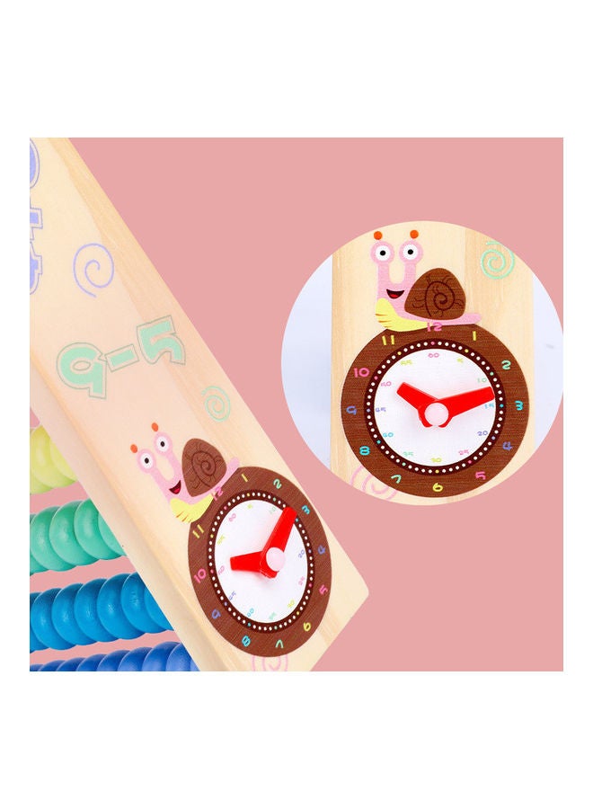 إيهوم Wooden Colourful Digital Calculation Rack Educational Toy 24.3 X 20.3 X 5.3cm - Image 3