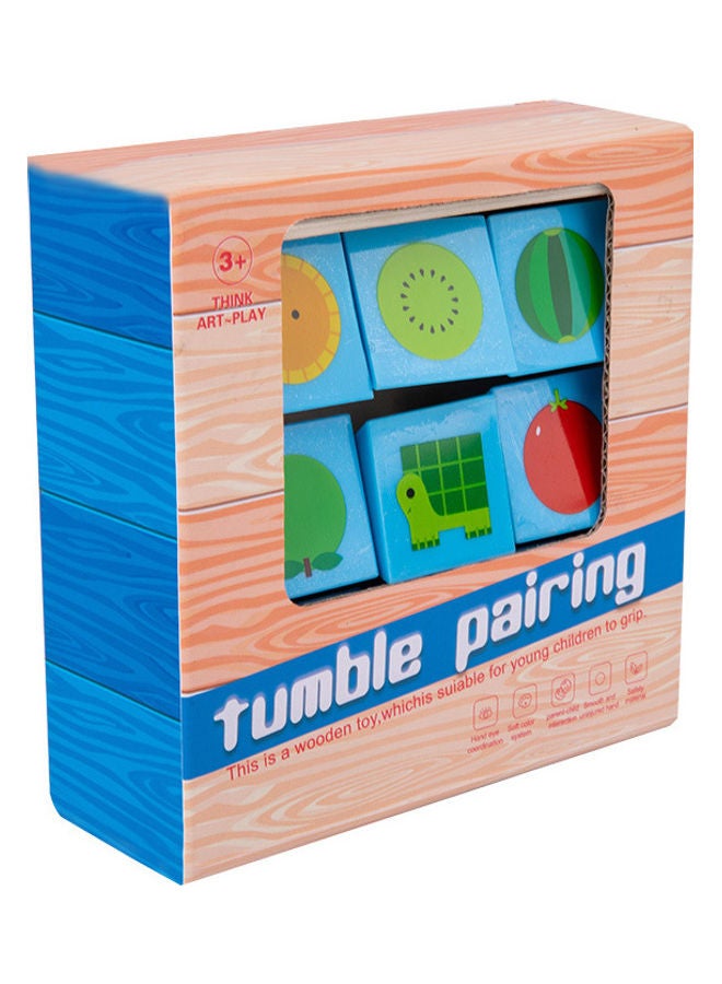EHOME Tumble Pairing Memory Objects Matching Game 14.5x14x5cm - Image 1
