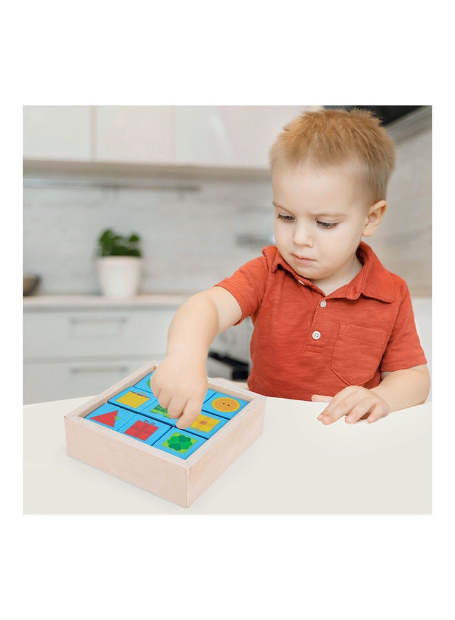 EHOME Tumble Pairing Memory Objects Matching Game 14.5x14x5cm - Image 2