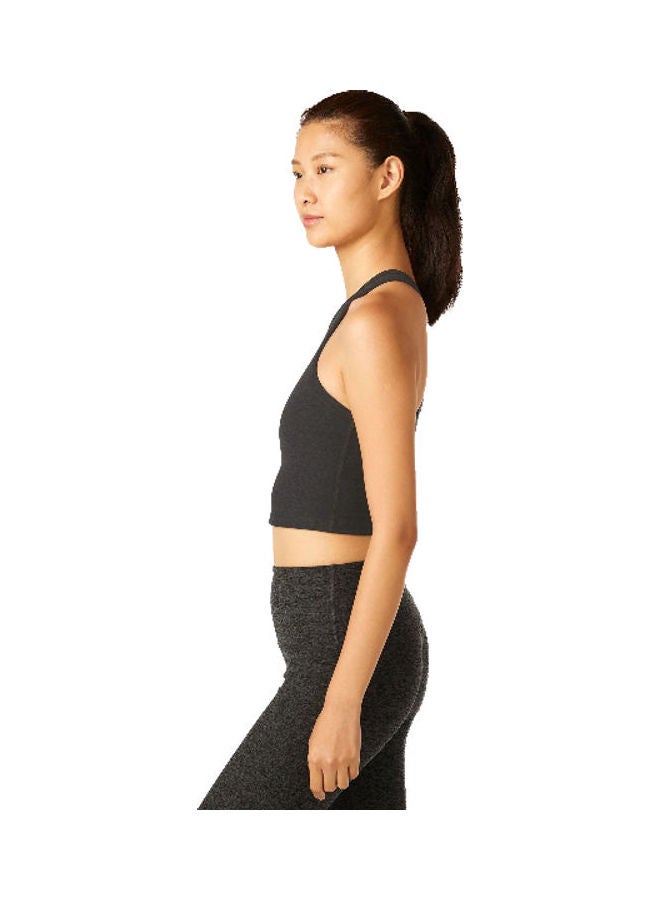 Beyond Yoga Spacedye Studio Crop Top Darkest Night  - Image 3
