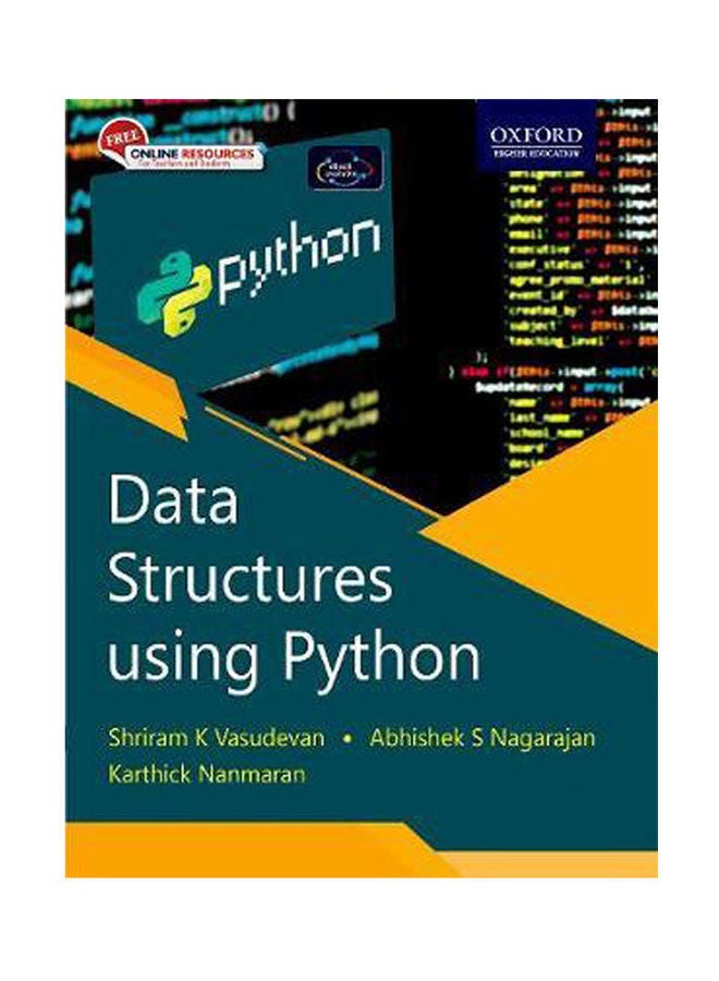 Data Structures Using Python Hardcover English by Vasudevan, Shriram K.; Nagarajan, Abhishek S.; Nanmaran, Karthick - 38546