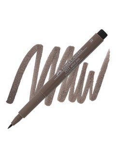 FABER-CASTELL India Ink Pitt Artist  Pen Walnut Brown 177  - Image 2