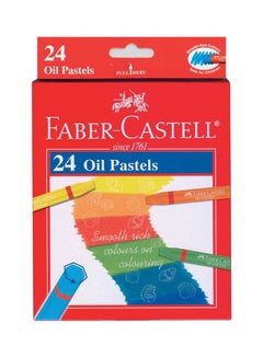 24 Oil-Pastel-Art Set Multicolour