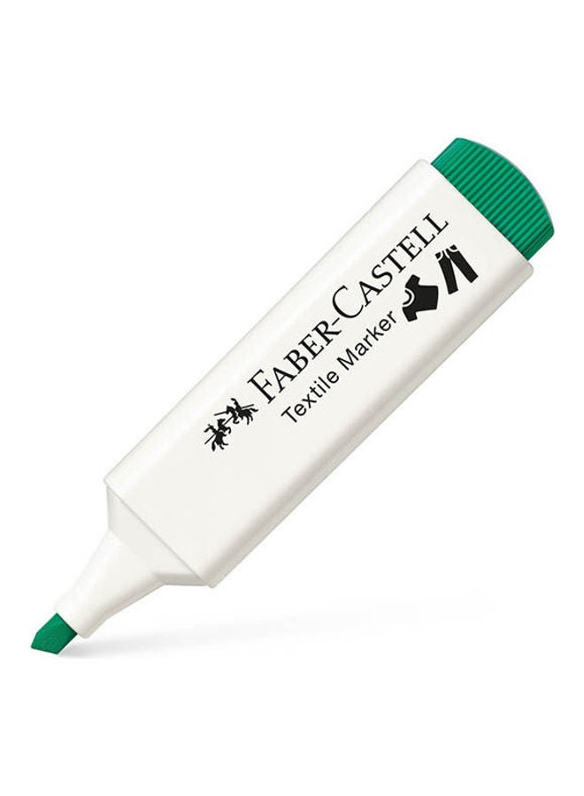 FABER-CASTELL Textile Marker Green - Image 1