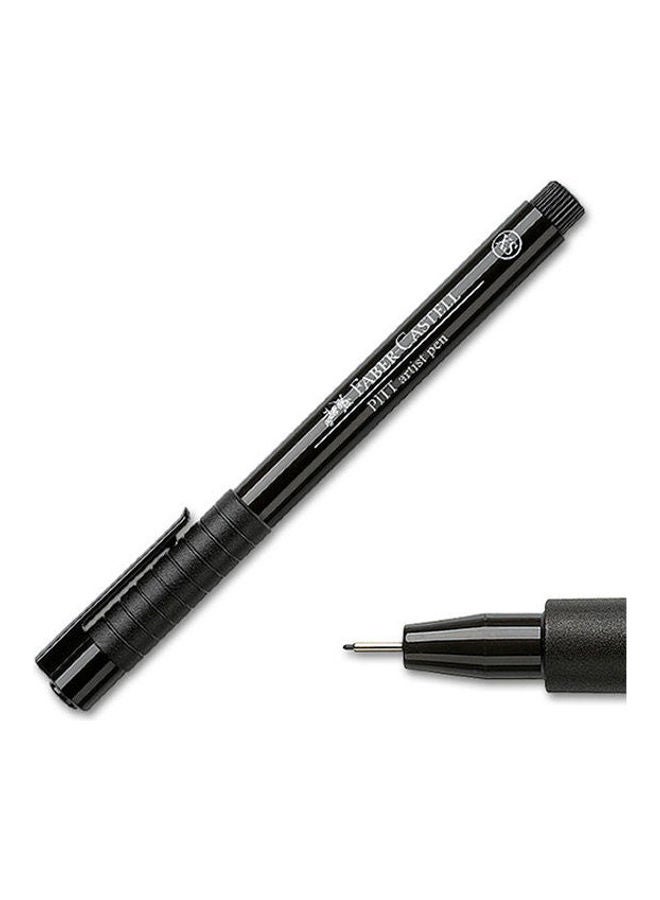 FABER-CASTELL - Pitt Artists Pen Xtra Superfine Black - Image 1