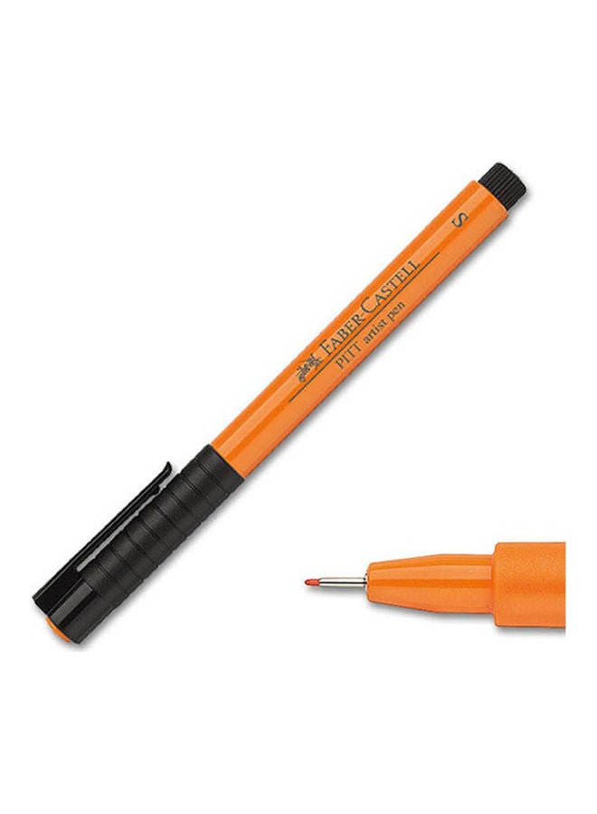 FABER-CASTELL Pitt Artist Drawing Pen Orange - Image 1