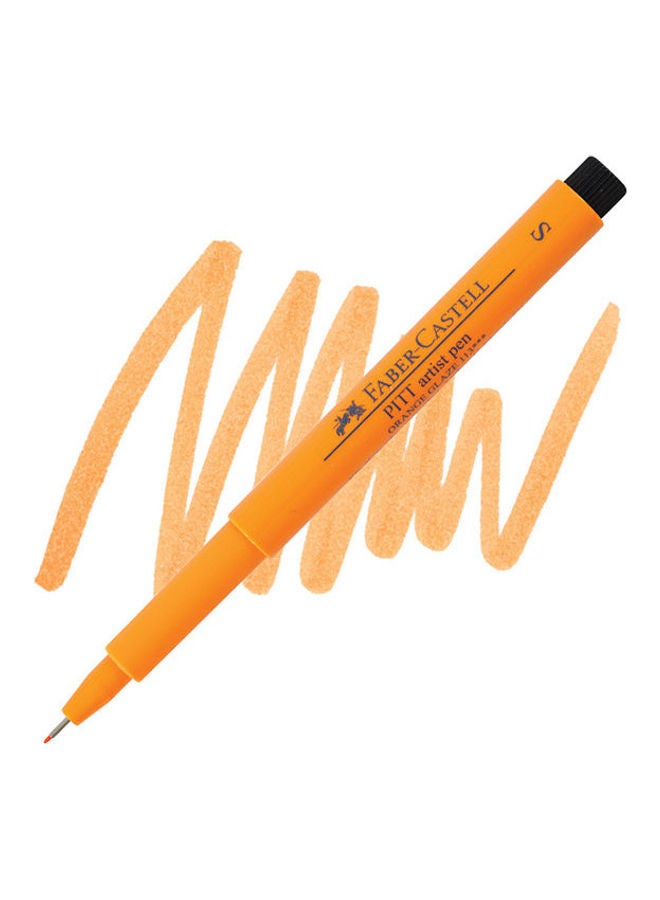 FABER-CASTELL Pitt Artist Drawing Pen Orange - Image 2
