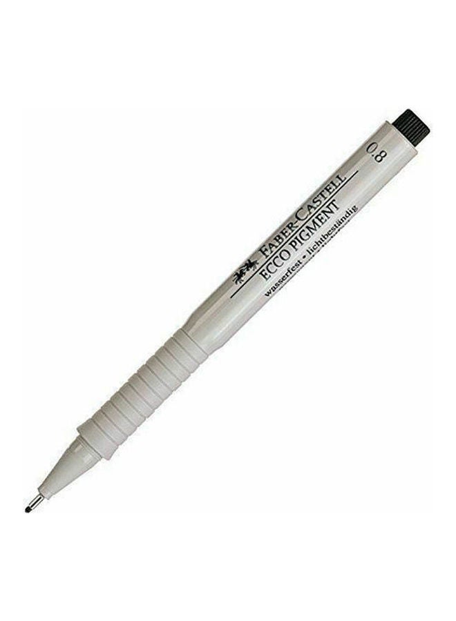 FABER-CASTELL - Ink Pen Ecco Pigment Black - Image 1