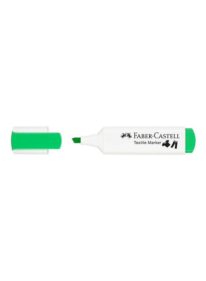 FABER-CASTELL Textile Marker Neon Green  - Image 1