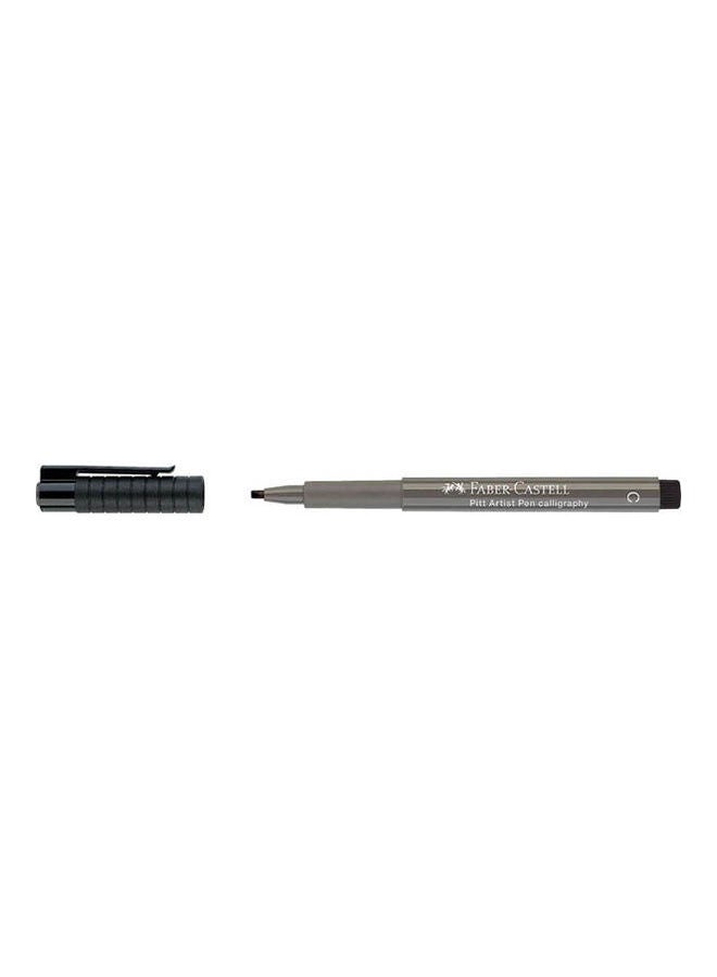 FABER-CASTELL - Pitt Artist Calligraphy India Ink Pen Warm Grey Iv - Image 1