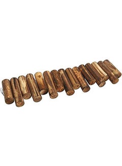 Wooden Garden Fence Brown 90x25x6cm - v1639218921/N52079291A_3