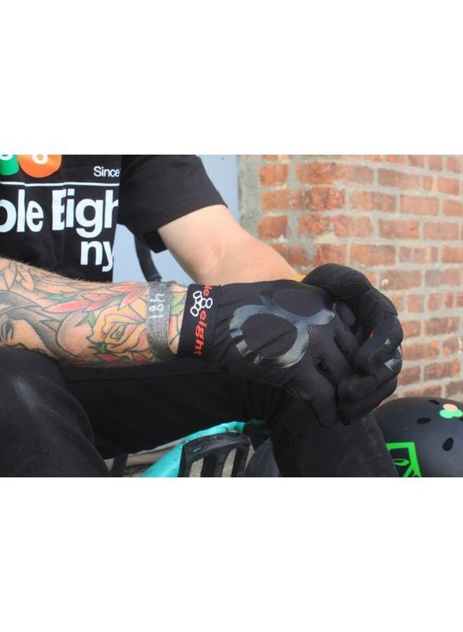 Triple 8 Exo Skin Gloves Medium, Black 8 – 8.5inch  - Image 4