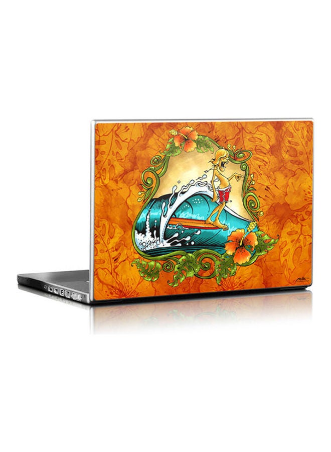 Generic Five Slide Skin Cover For Laptop Universal Fit Multicolour 