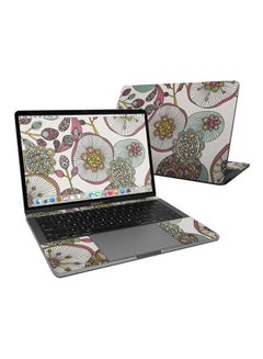 Generic Lotus Skin Cover For Macbook Pro Pre 2020 Multicolour 