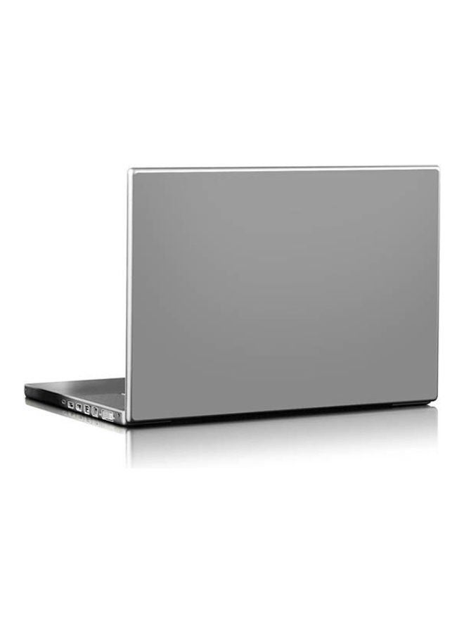 Solid State Grey Skin Cover For Laptop Universal Fit Multicolour