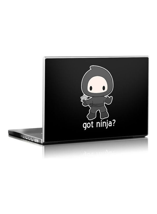 Got Ninja Skin Cover For Laptop Universal Fit Multicolour