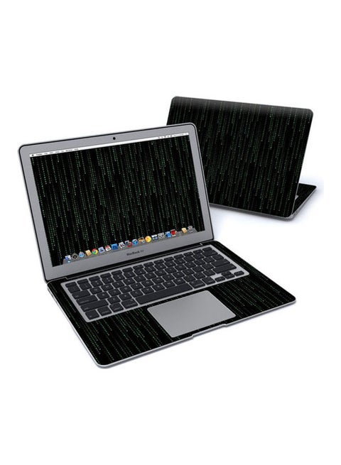 Matrix Style Code Skin Cover For Macbook Air Pre 2018 Multicolour