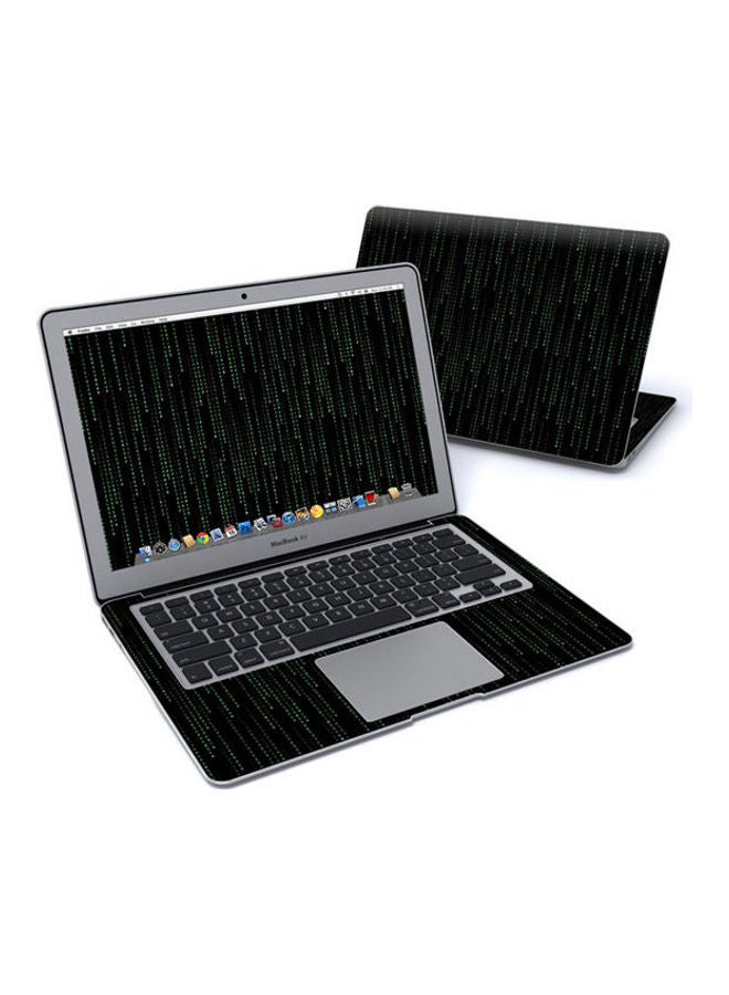 Generic - Matrix Style Code Skin Cover For Macbook Air Pre 2018 Multicolour - Image 1