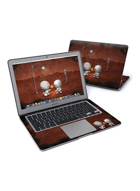 Robots In Love Skin Cover For Macbook Air Pre 2018 Multicolour