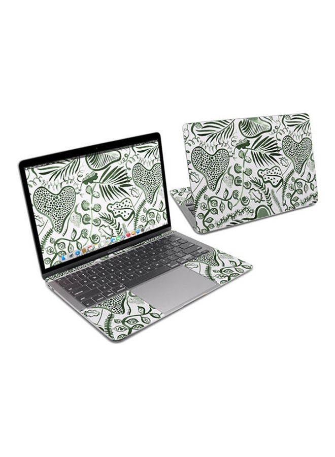 Tropical Forest Leaves Skin Cover For Macbook Air Multicolour 