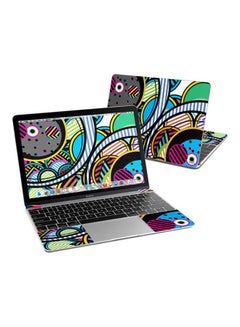 Generic Hula Hoops Skin Cover For Macbook Multicolour 