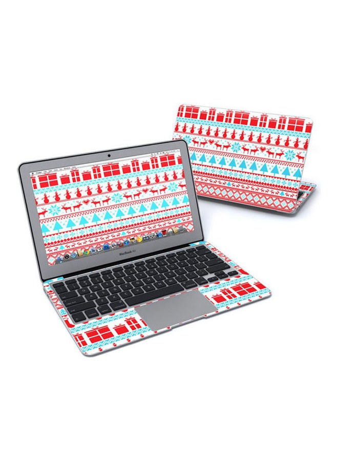 Comfy Christmas Skin Cover For Macbook Air Pre 2018 Multicolour