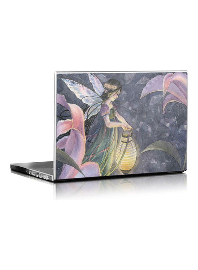 غطاء حماية توايلايت ليليز للاب توب بمقاس عالمي متعدد الألوان