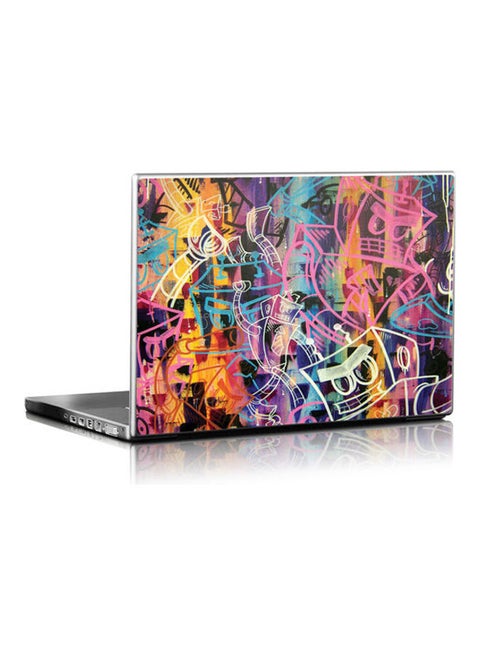Robot Roundup Skin Cover For Laptop Universal Fit Multicolour