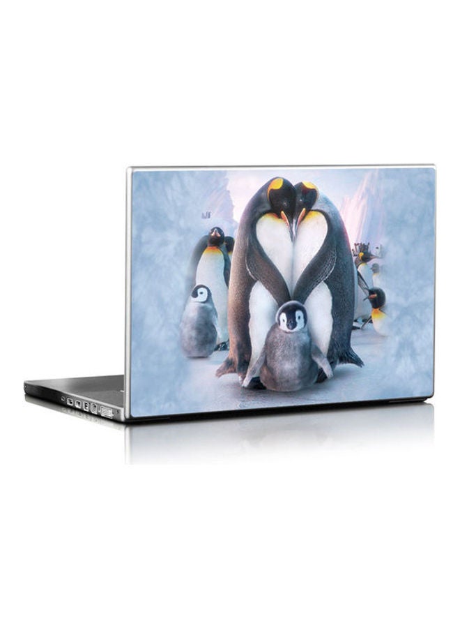 Generic - Penguin Heart Skin Cover For Laptop Universal Fit Multicolour - Image 1