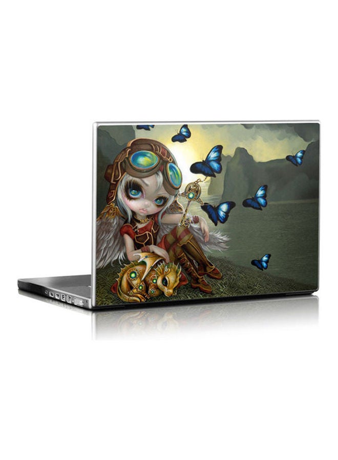 Clockwork Dragonling Skin Cover For Laptop Universal Fit Multicolour 