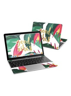 Good Vibes Skin Cover For Macbook Multicolour