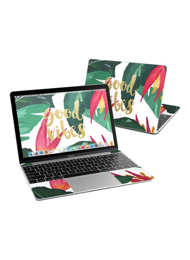 Generic - Good Vibes Skin Cover For Macbook Multicolour - Image 1