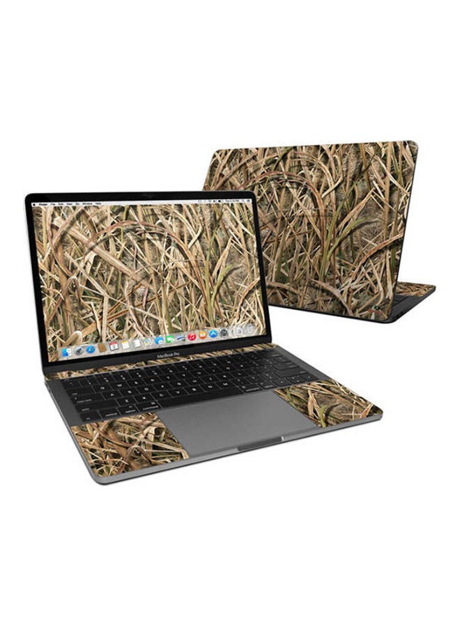 Shadow Grass Blades Skin Cover For Macbook Pro Pre 2020 Multicolour 