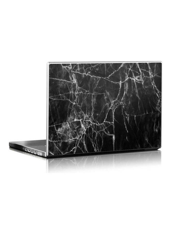 Black Marble Skin Cover For Laptop Universal Fit Multicolour
