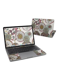 Generic Lotus Skin Cover For Macbook Pro Multicolour 