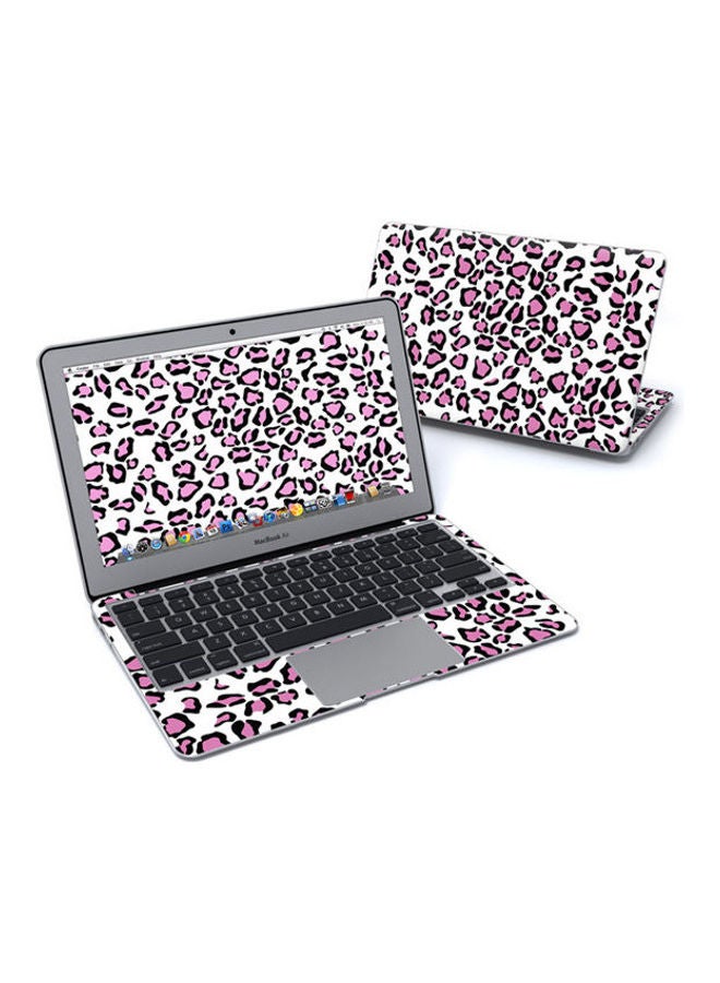Leopard Love Skin Cover For Macbook Air Pre 2018 Multicolour