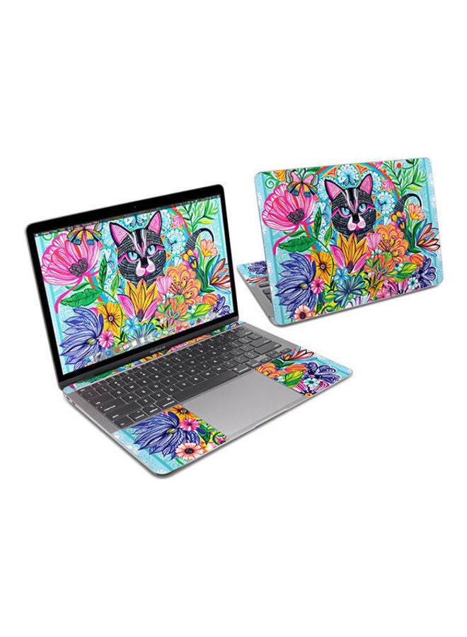Le Chat Skin Cover For Macbook Air Multicolour