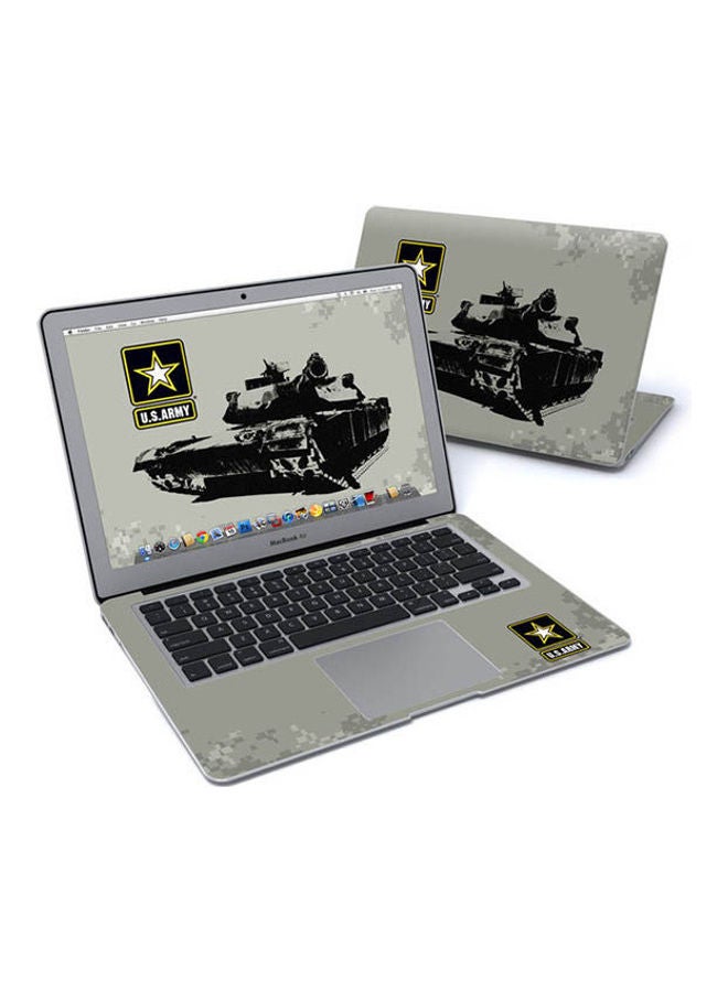Generic Tank Tuff Skin Cover For Macbook Air Pre 2018 Multicolour 