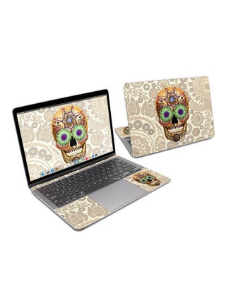 Sugar Skull Bone Skin Cover For Macbook Air 13 Multicolour - v1639245119/N52133465A_1