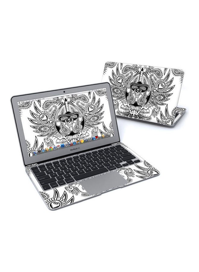 Generic Isla De Los Muertos Skin Cover For Macbook Air Pre 2018 Multicolour 