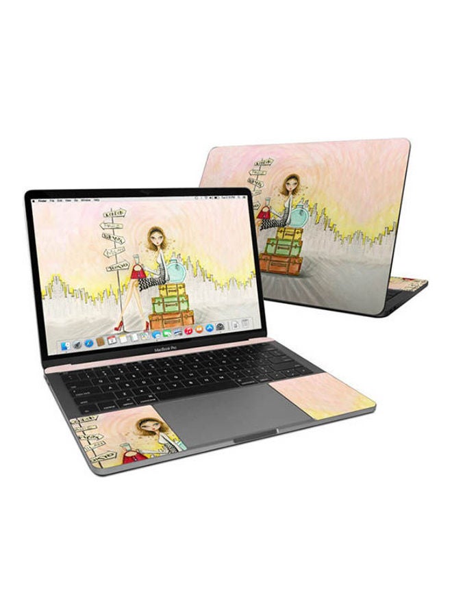 غطاء حماية لجهاز ماك بوك برو ما قبل 2020 من ذا جيت سيتر متعدد الألوان