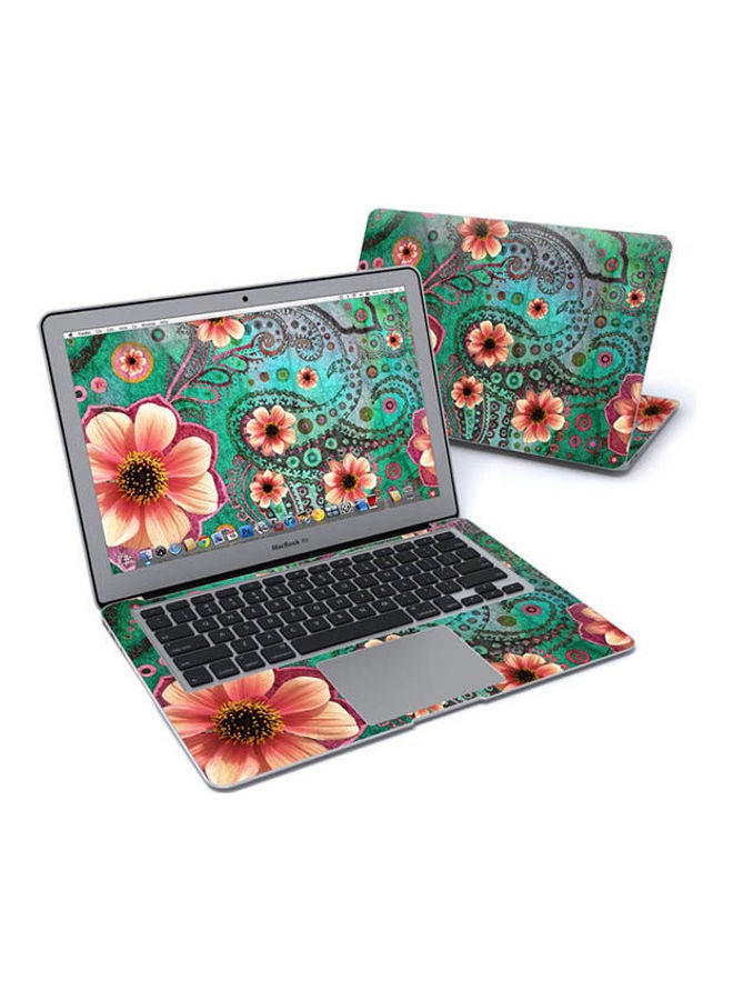 Paisley Paradise Skin Cover For Macbook Air Pre 2018 Multicolour