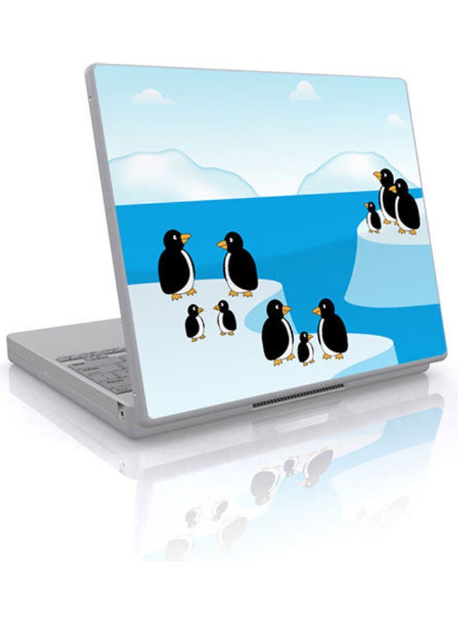 Generic Penguins Skin Cover For Laptop Universal Fit Multicolour 