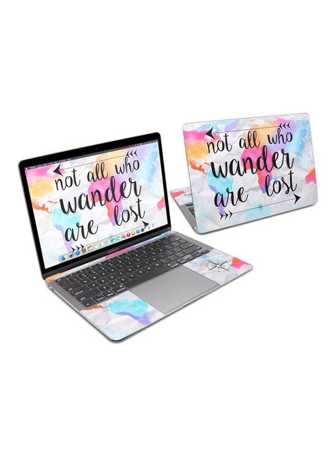 غطاء حماية واق لجهاز ماك بوك إير قياس 13 بوصة متعدد الألوان