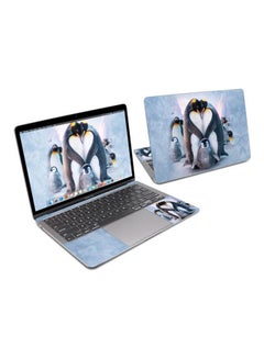 Penguin Heart Skin Cover For Macbook Air 13 Multicolour