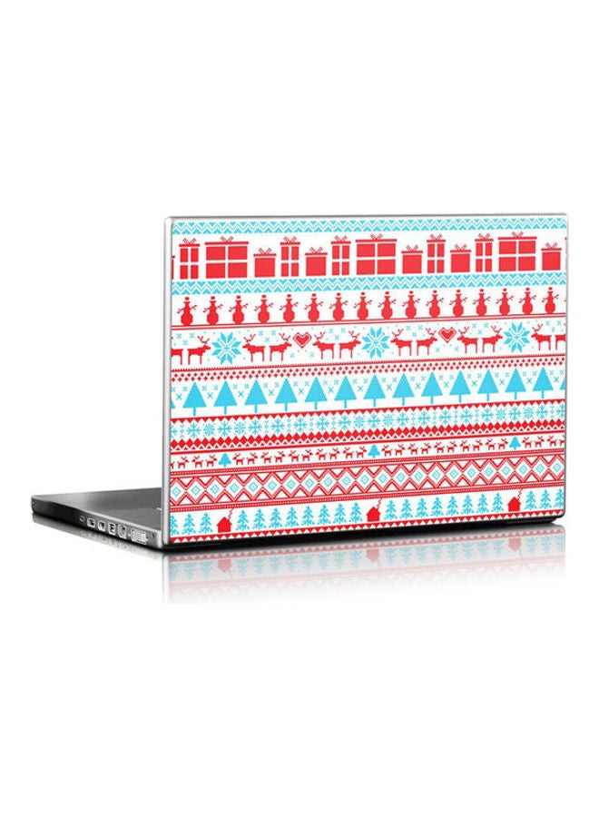 Comfy Christmas Skin Cover For Laptop Universal Fit Multicolour