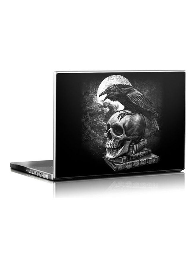 Poes Raven Skin Cover For Laptop Universal Fit Multicolour